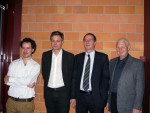 Mathias Gunz, Christian Müller Inderbitzin, Dr. Toni Schönenberger, Dieter Meile