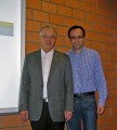 Bruno Hugentobler und Vorstandsmitglied Michael Dubach
