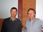 Dr. Florian Haslinger und Vorstandsmitglied Werner Meier