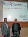 Vorstandsmitglied Werner Meier und Referent Hans-Uli Feldmann