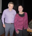 Vorstandsmitglied Dr. Hansruedi Stäheli und Frau Dr. Schnekengburger