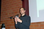Manuel Werlberger mit seinem Spielzeug