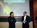 Präsident Werner Meier und Markus Schüpbach