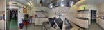 Küche im Führungsbunker der Grenzbrigade 7